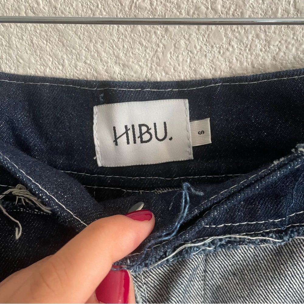 Hibu Studio Multicolor Patchwork Denim Jeans Size… - image 6